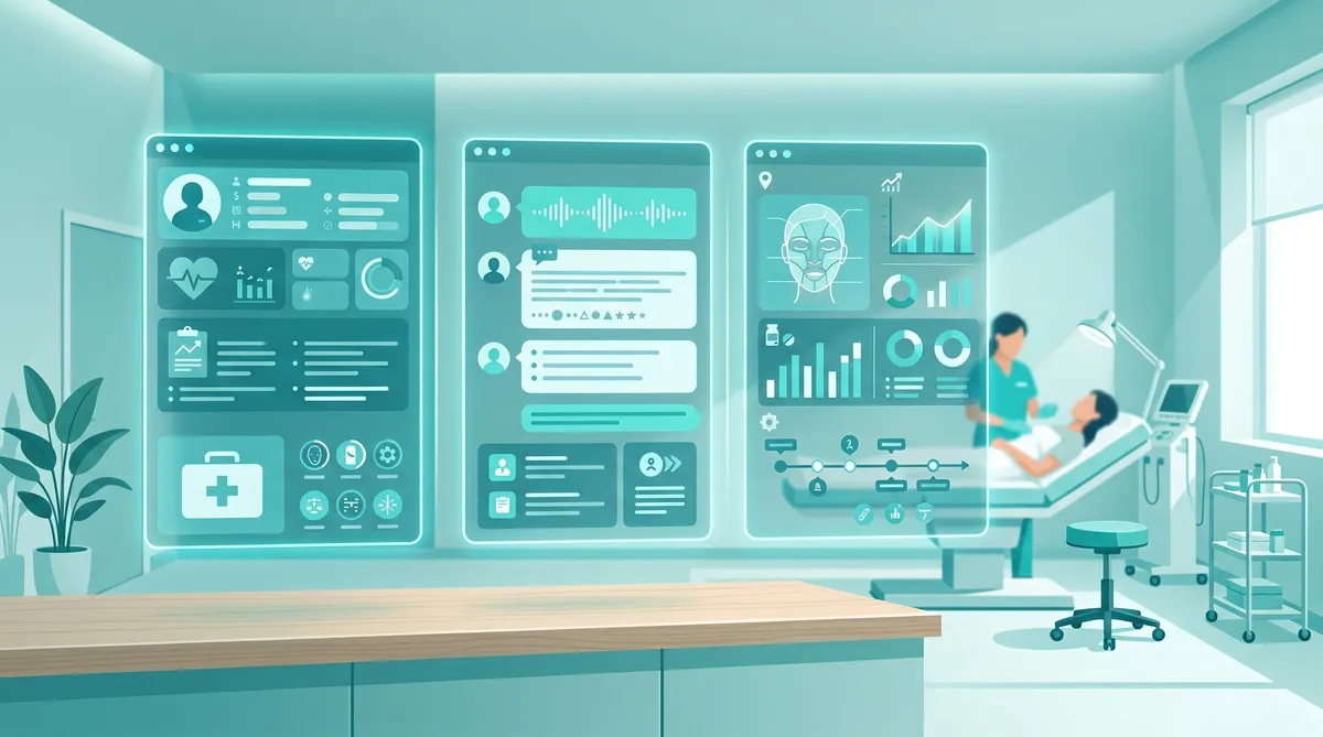 Best AI scribe for med spas (2026): Pabau Echo vs Heidi vs Mentera