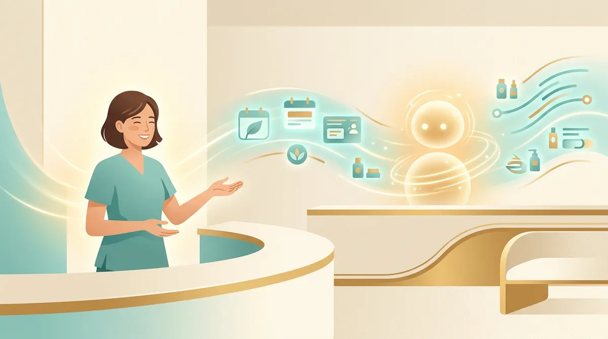 Med Spa Staff Burnout: How AI Fixes the Workflow